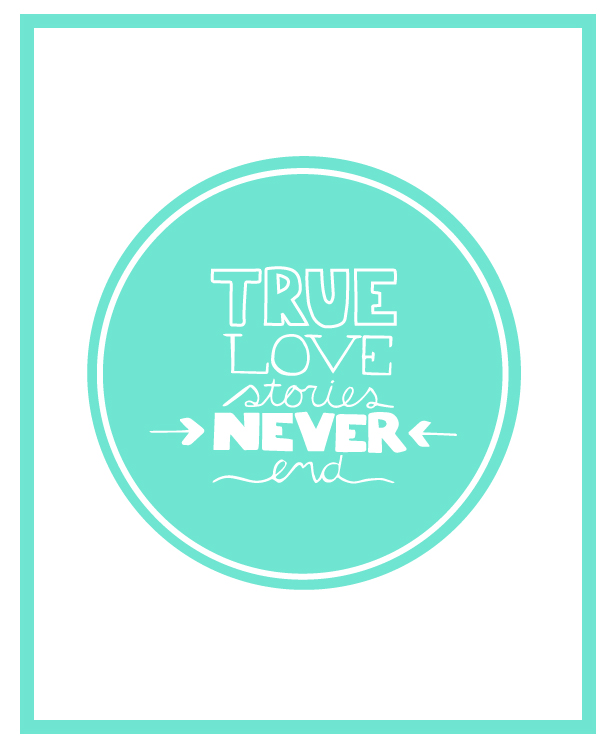 Free True Love Stories Print
