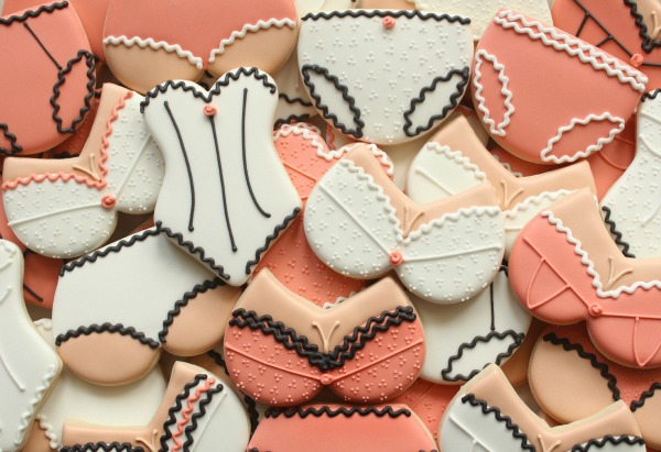 Lingerie Cookies